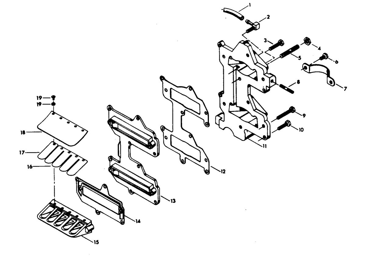 CHRYSLER 55 H.P. REED PLATE