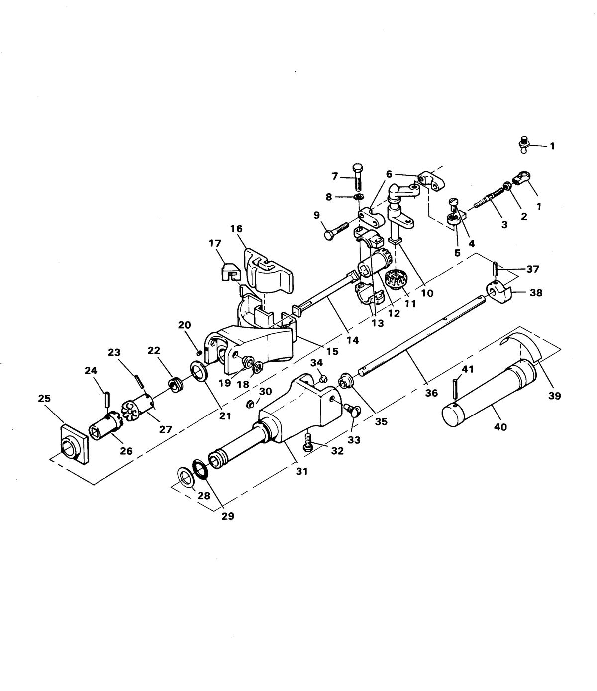 CHRYSLER 6 HP SPECIAL STEERING ARM