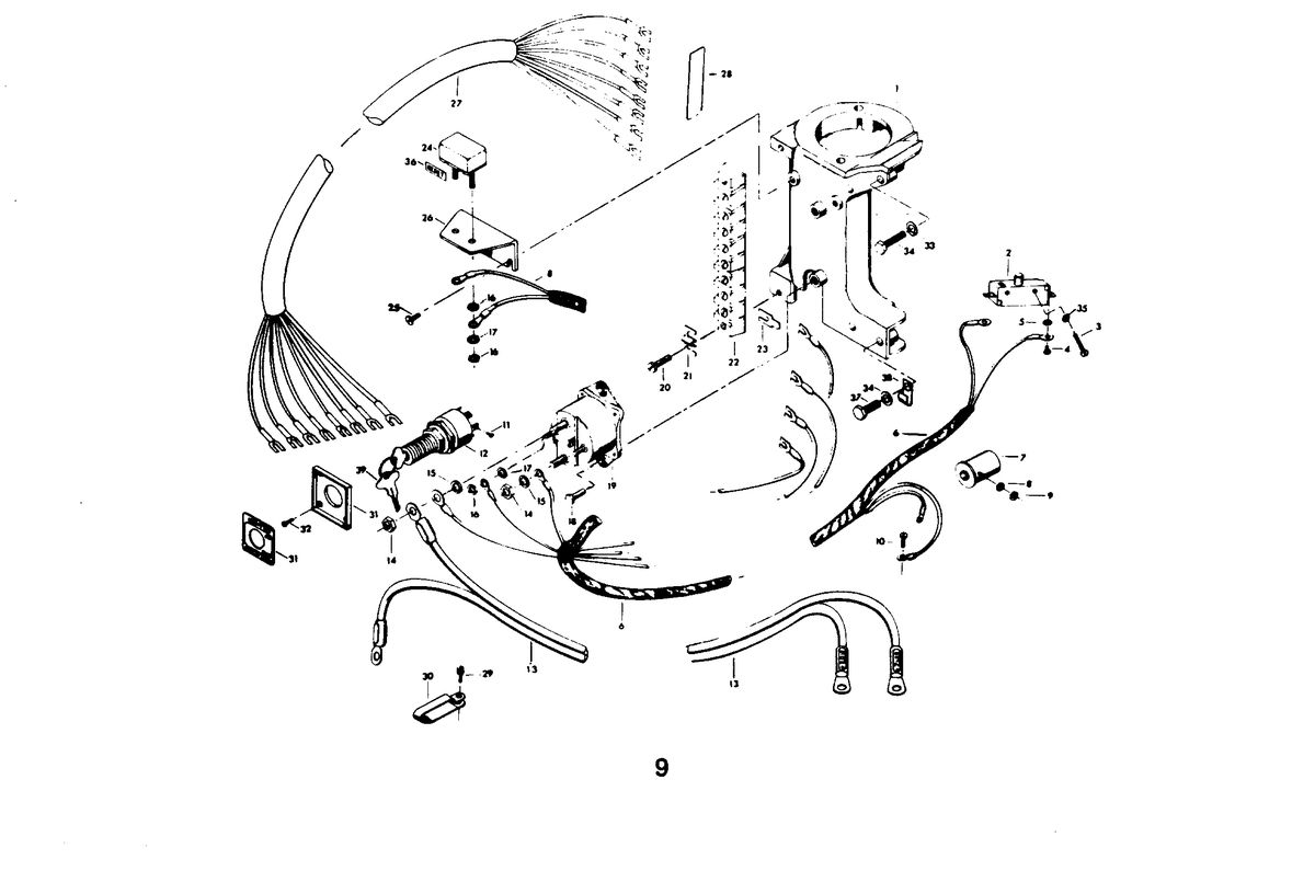 CHRYSLER 20 H.P. ELECTRICAL COMPONENTS