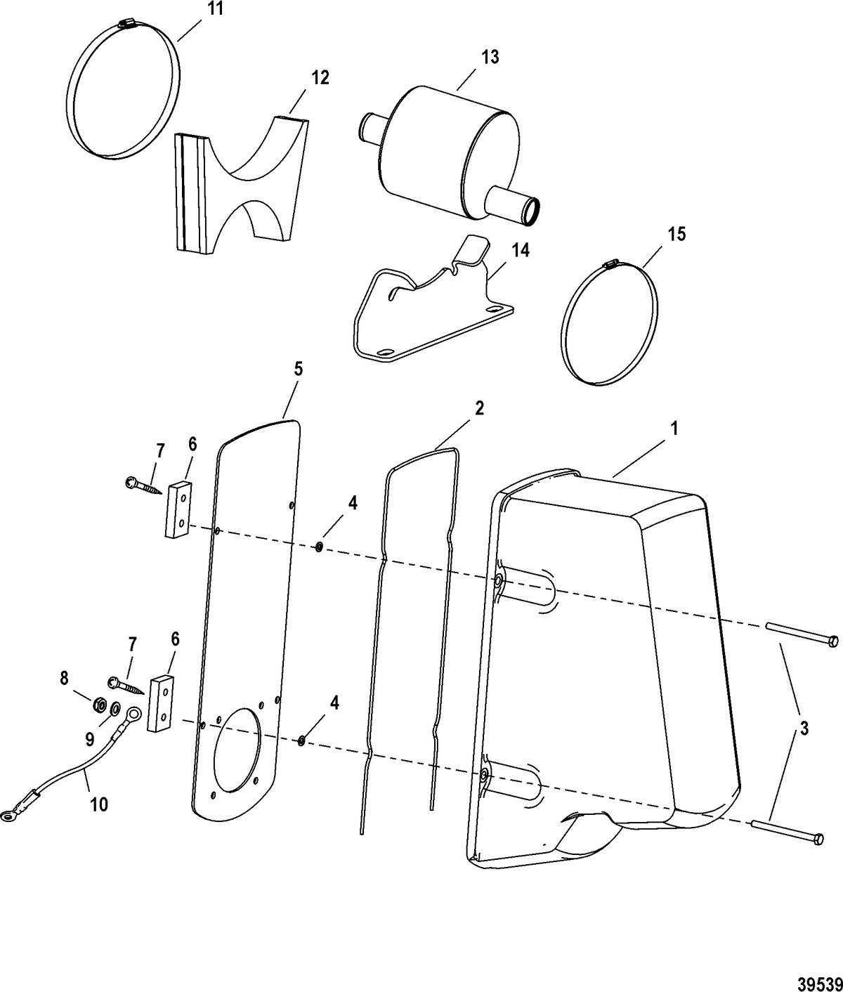 ACCESSORIES EXHAUST/COOLING SYSTEMS AND EXTENSION KITS Muffler Kit, X-Haust Stage 2