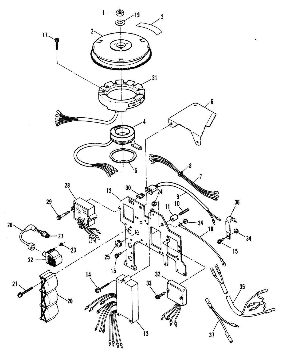 SPORTJET SPORT JET 90 IGNITION COMPONENTS