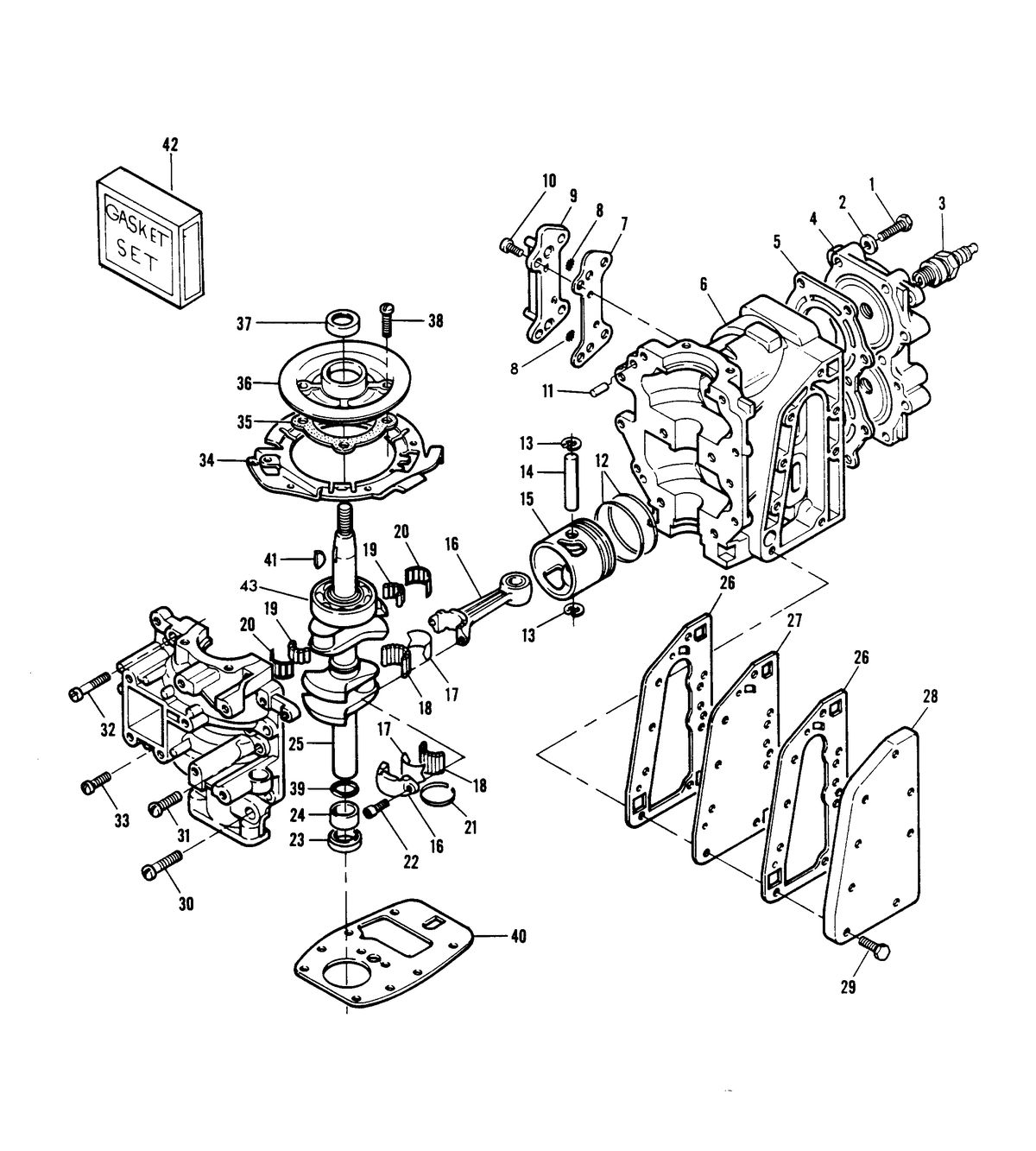 CHRYSLER 6 HP SPECIAL POWER HEAD