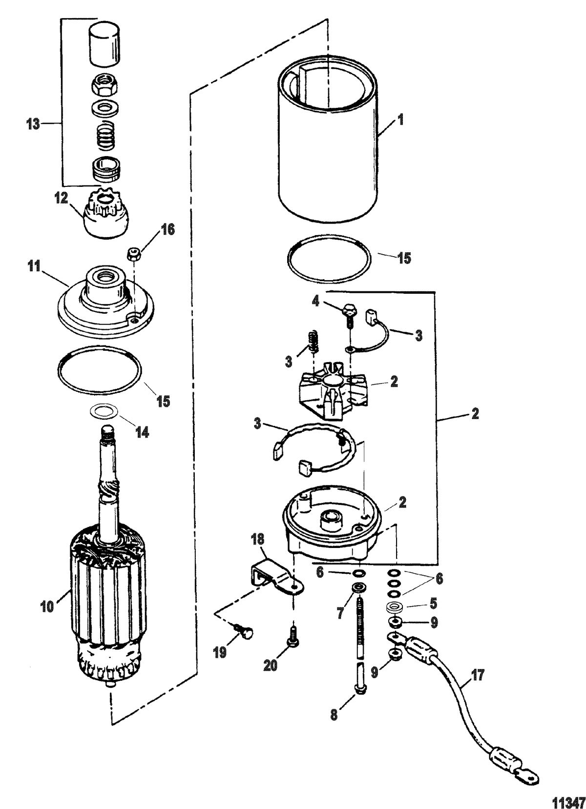 SPORTJET SPORT JET 90 Starter Assembly(50-819968-2)