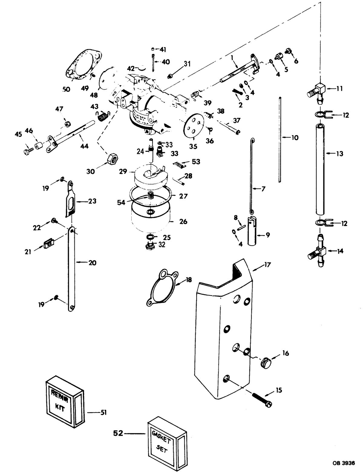 FORCE FORCE 60 H.P. CARBURETOR