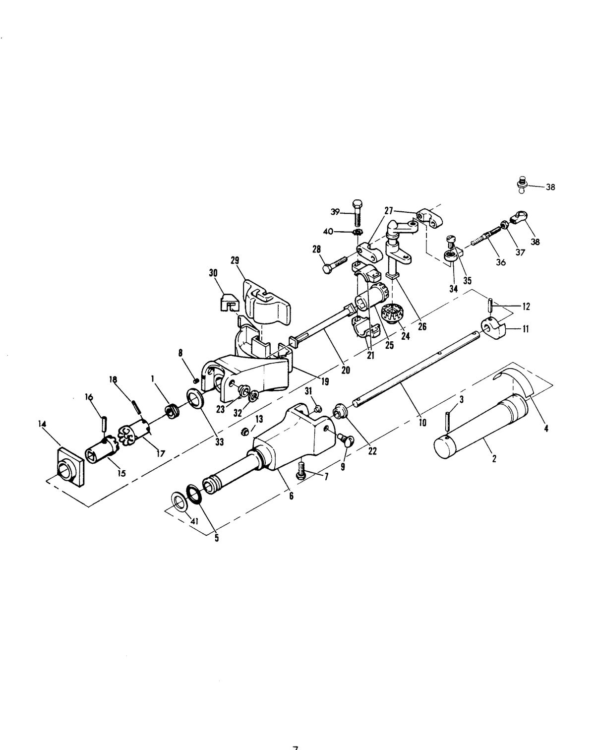 CHRYSLER 6 H.P. SPECIAL STEERING ARM