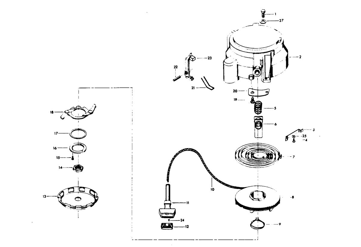 CHRYSLER PARTS BOOK HAND STARTER