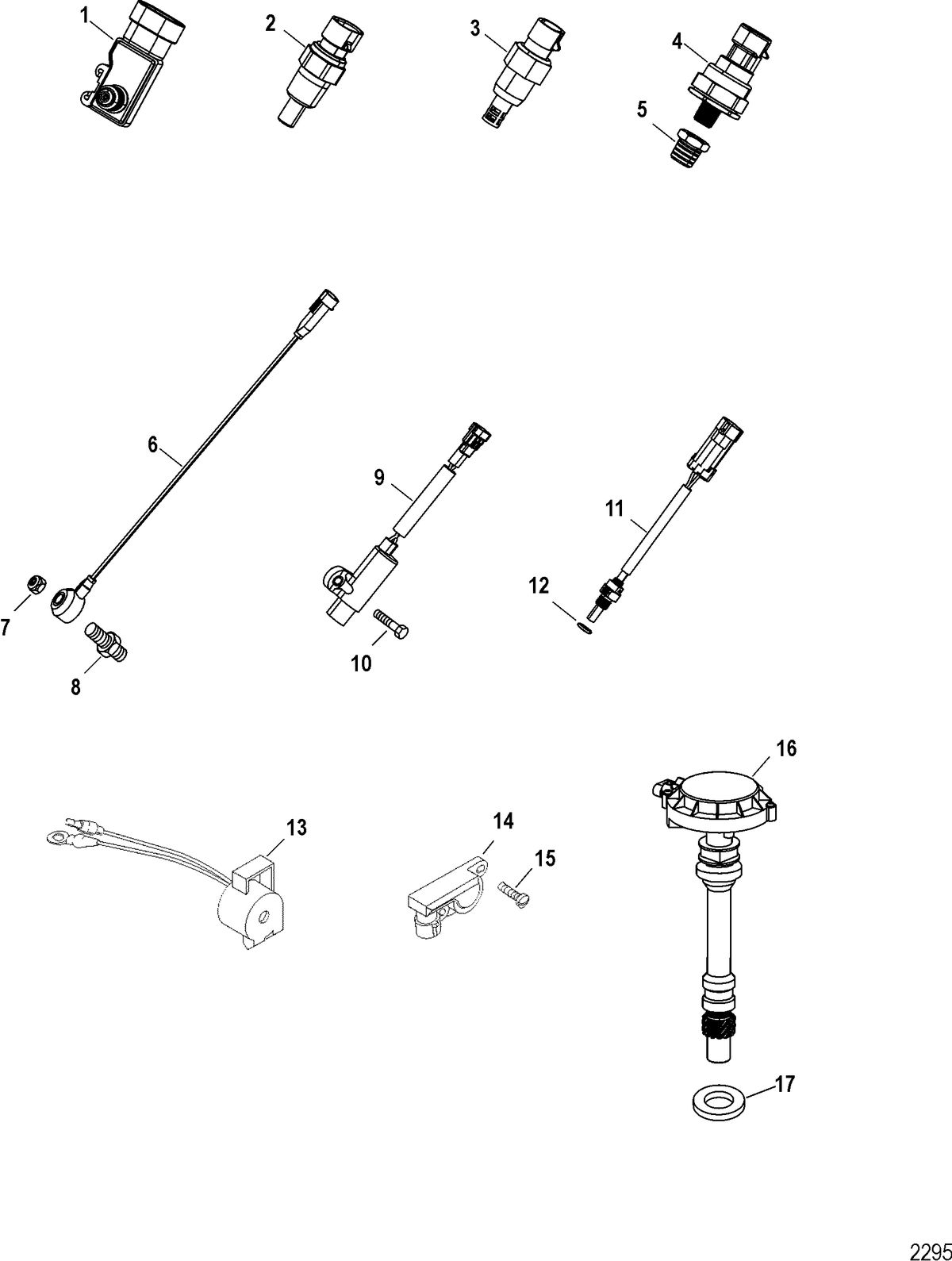 RACE STERNDRIVE 525 EFI Senders And Sensors