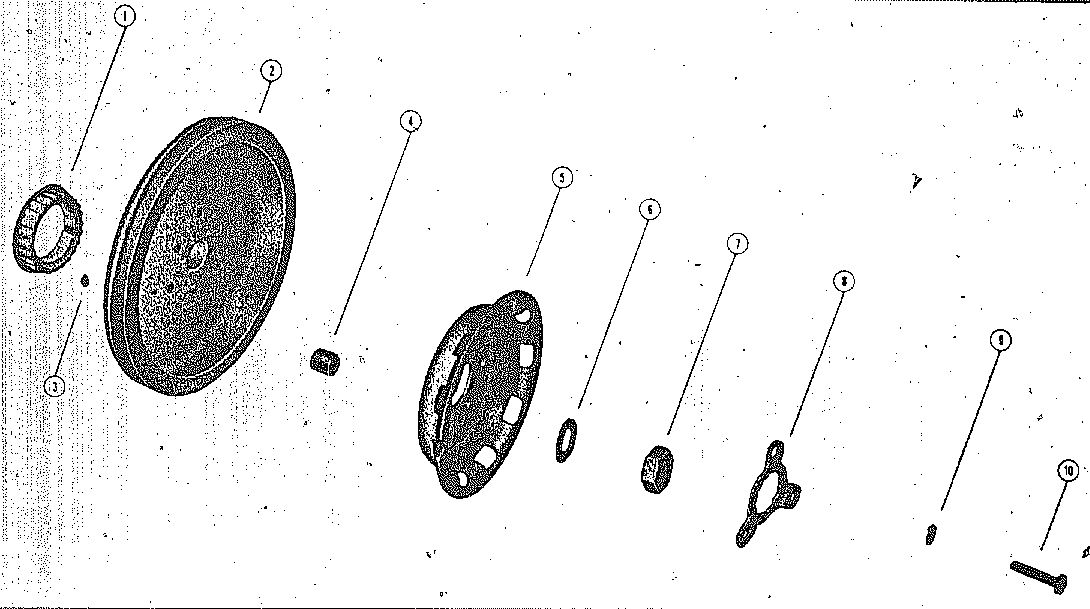 MARK MARK 50 FLYWHEEL ASSEMBLY