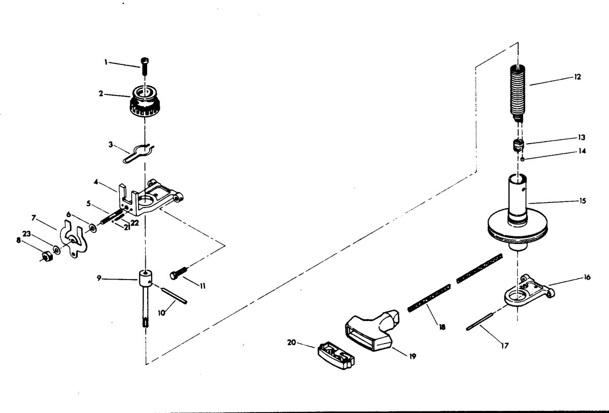 CHRYSLER 15 H.P. STARTER