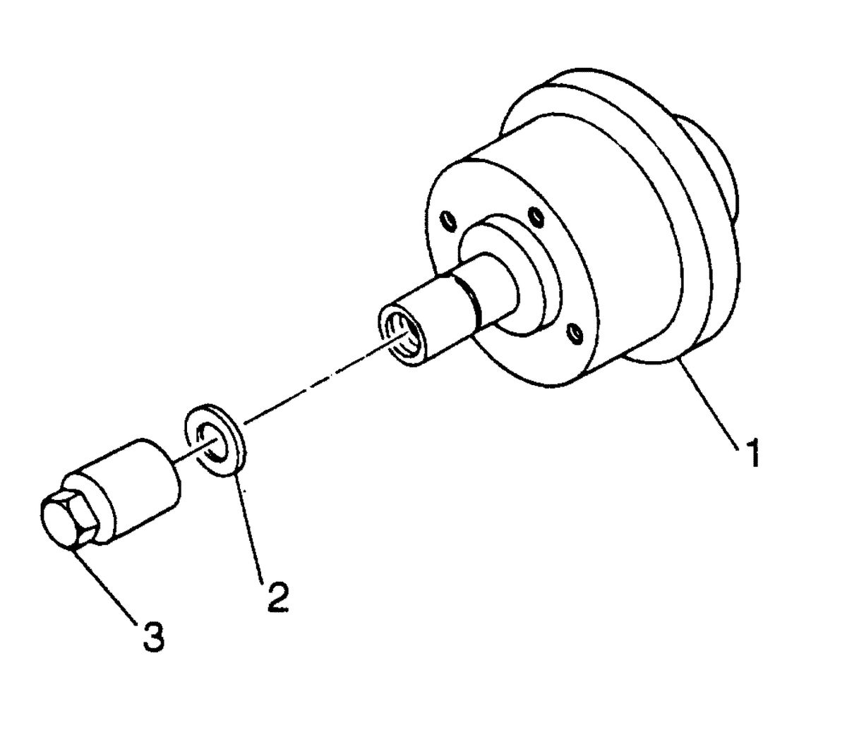 MERCRUISER HINO DIESEL 310 H.P. W06DTA-EAEB FLANGE ASSEMBLY - COUPLING