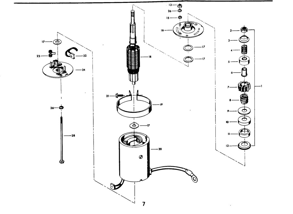 CHRYSLER 20 H.P. ELECTRIC STARTER