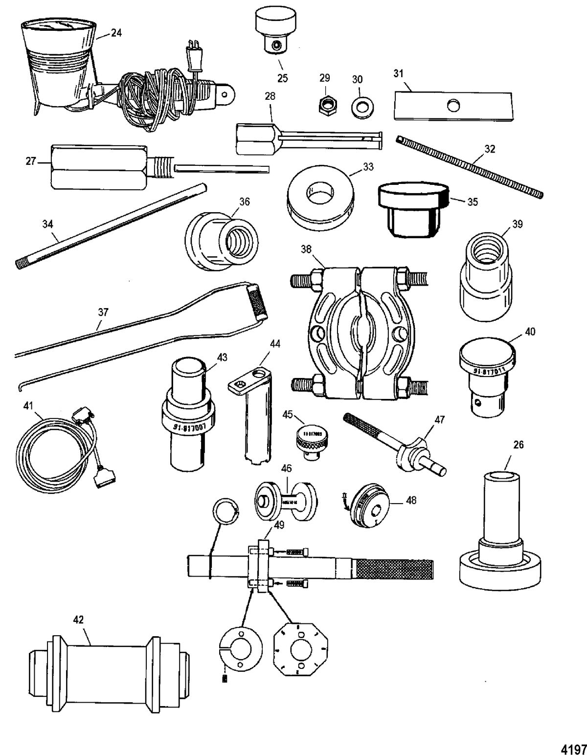 MERCURY/MARINER 40 EFI (3 CYLINDER) 4-STROKE Tools 2