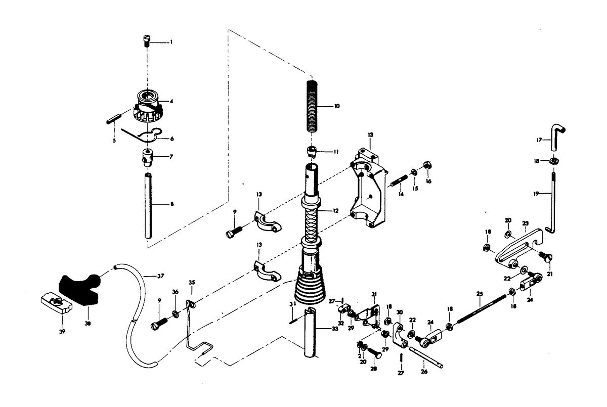 CHRYSLER 45 H.P. HAND STARTER