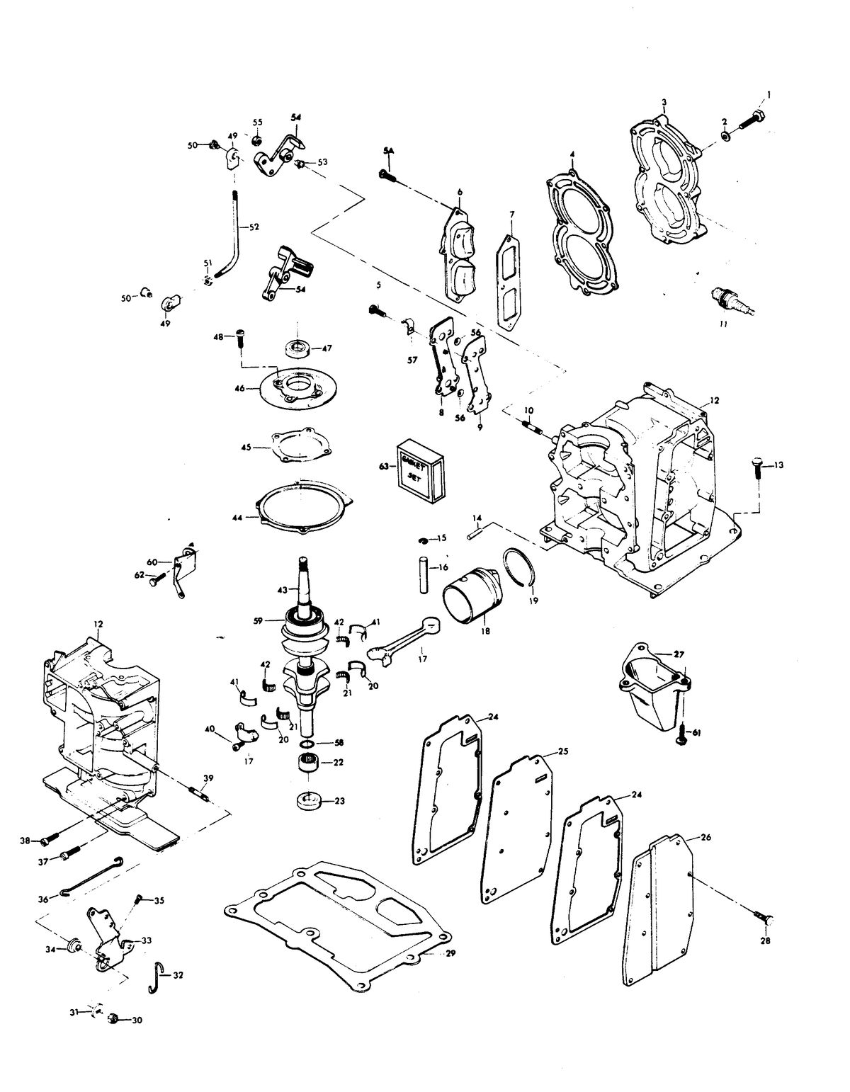 CHRYSLER 12 H.P. POWER HEAD