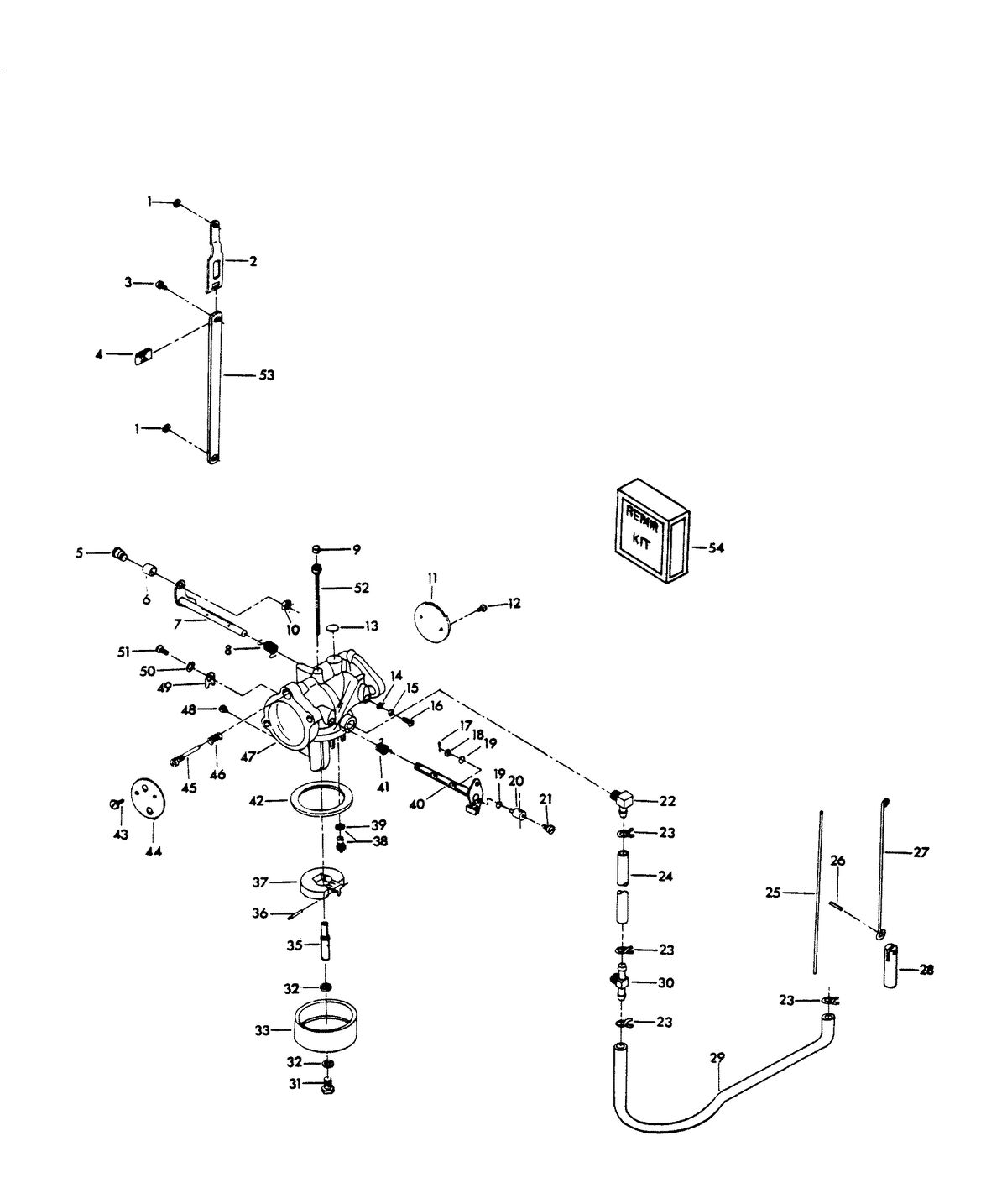 CHRYSLER 100 H.P. CARBURETOR