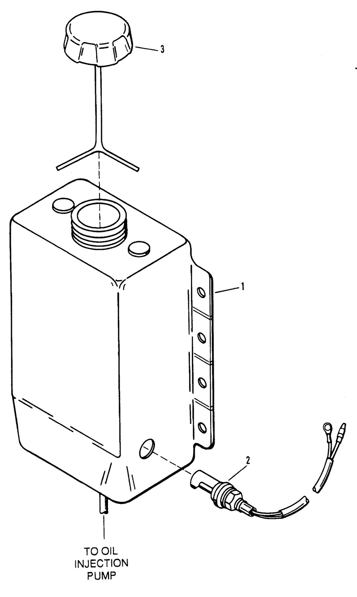 SPORTJET SPORT JET 120 OIL TANK ASSEMBLY