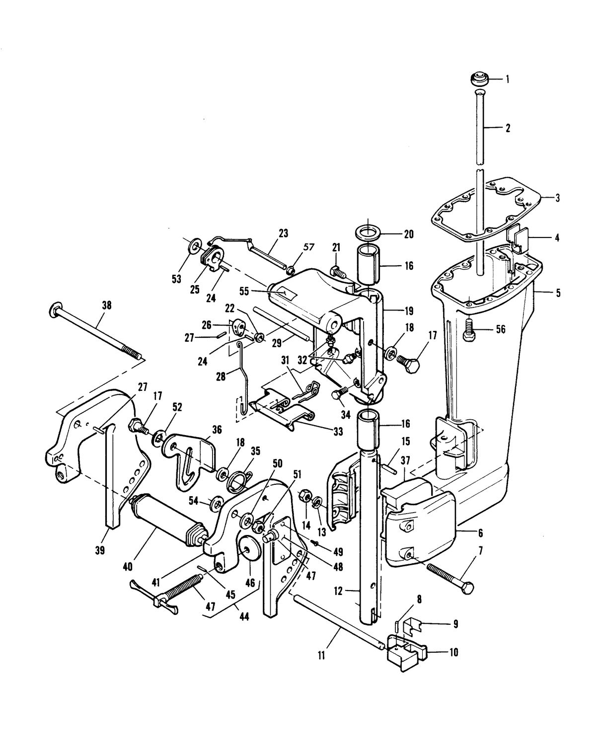 CHRYSLER 6 H.P. SPECIAL MOTOR LEG