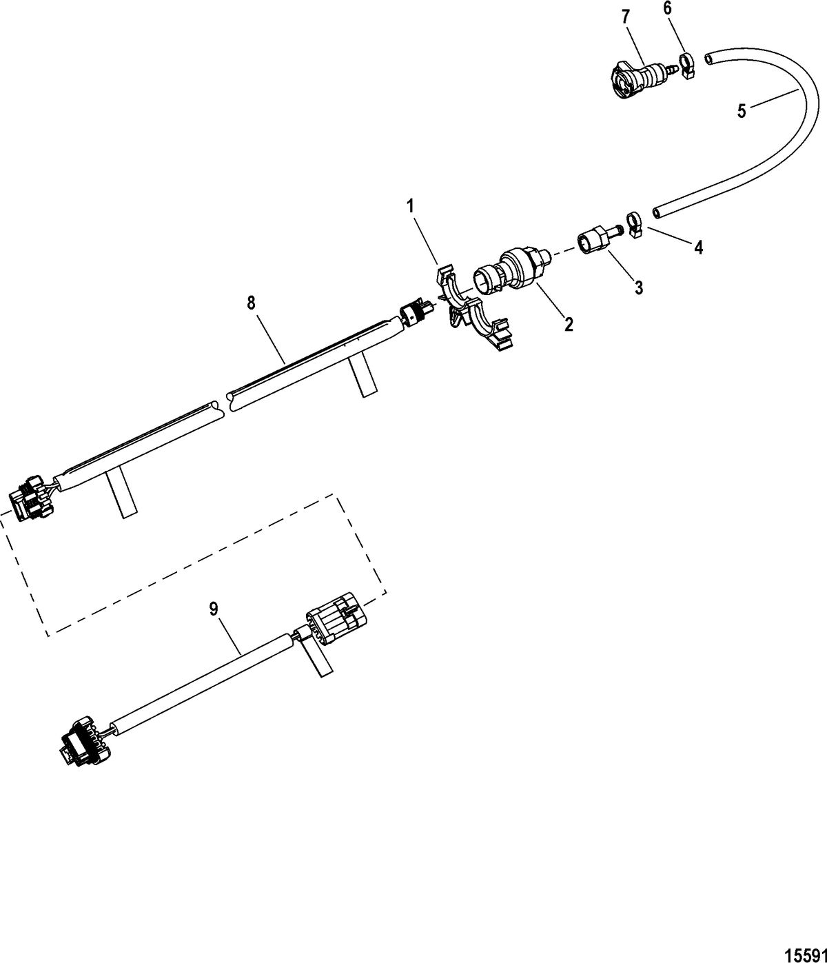 ACCESSORIES ELECTRICAL COMPONENTS AND HARNESSES Pitot Sensor Kit(881879A13)