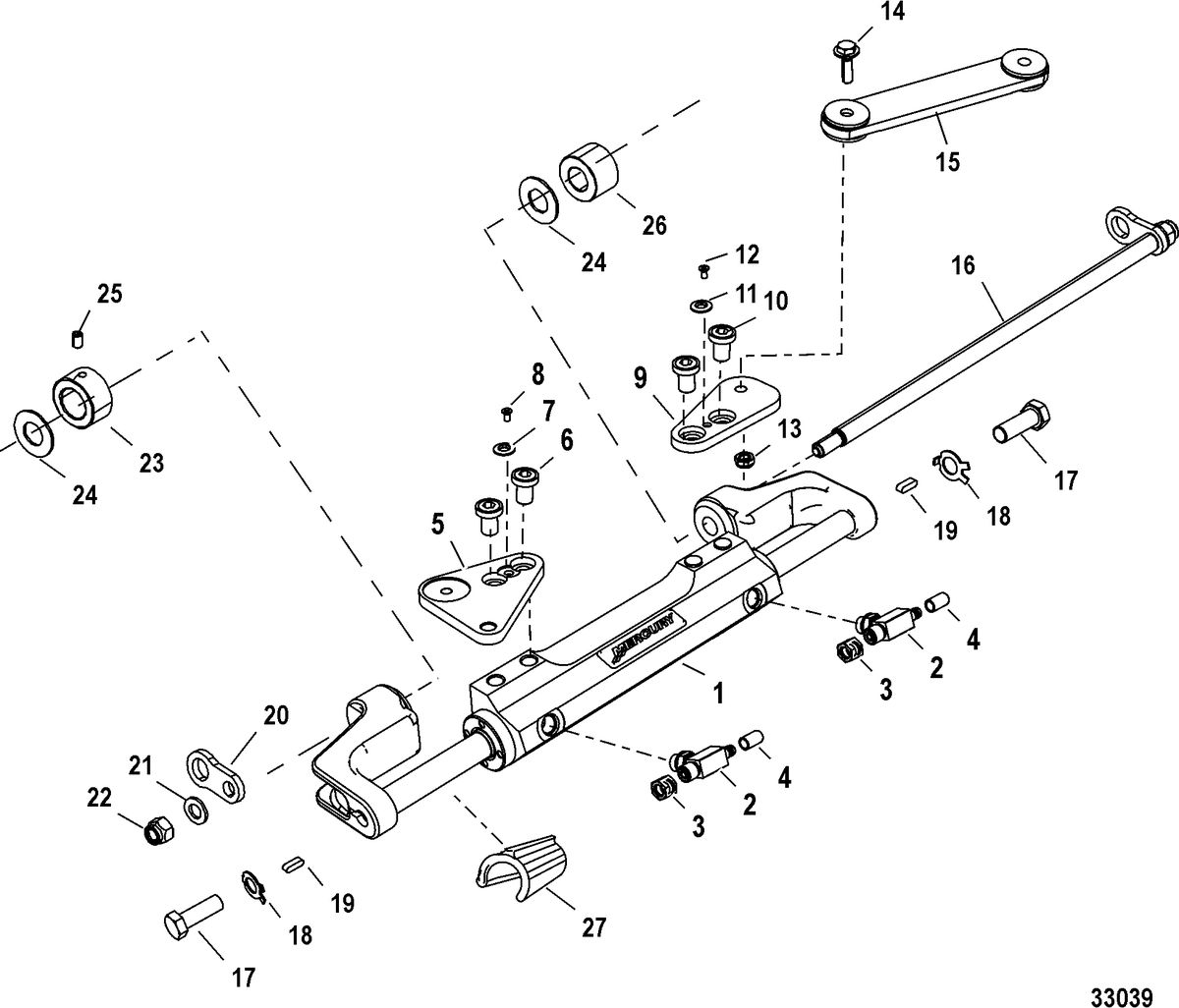 ACCESSORIES STEERING SYSTEMS AND COMPONENTS Steering Actuator Assembly(898349A04)