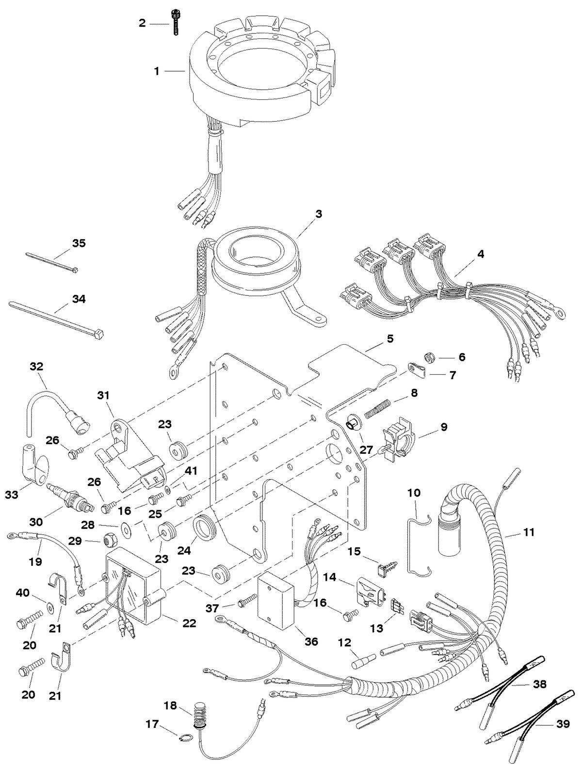 SPORTJET SPORT JET 120 XR2 IGNITION COMPONENTS