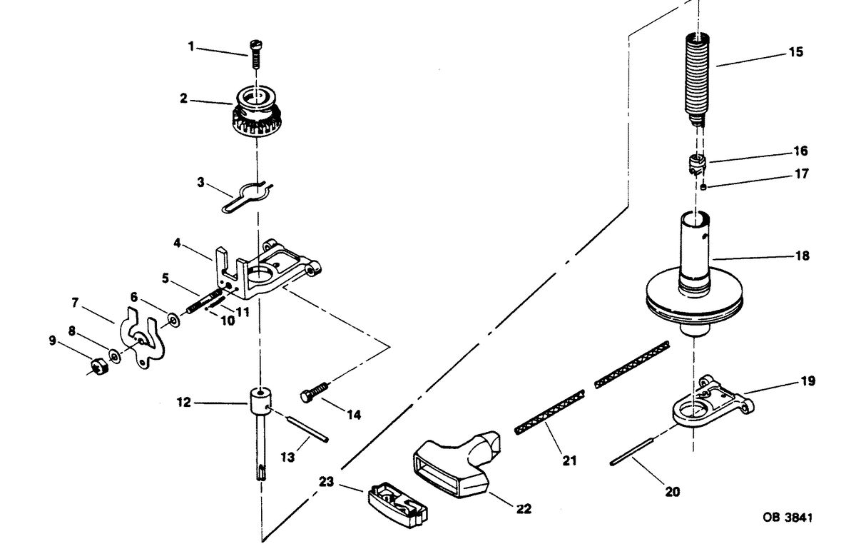 CHRYSLER 15 H.P. STARTER (152H3J, 152B3J)