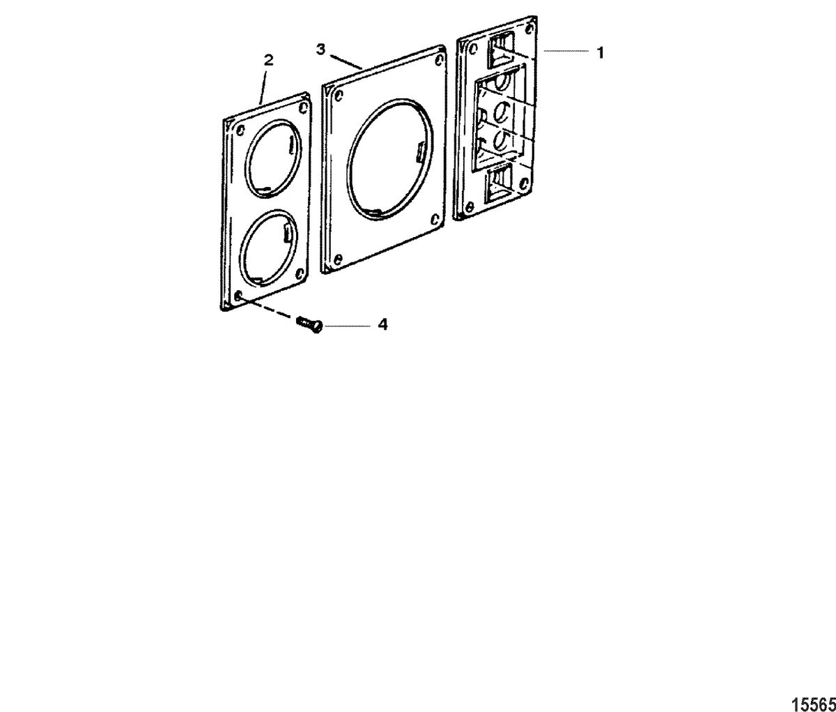 ACCESSORIES INSTRUMENTATION-GAUGES AND COMPONENTS Instrument Relocation Kit