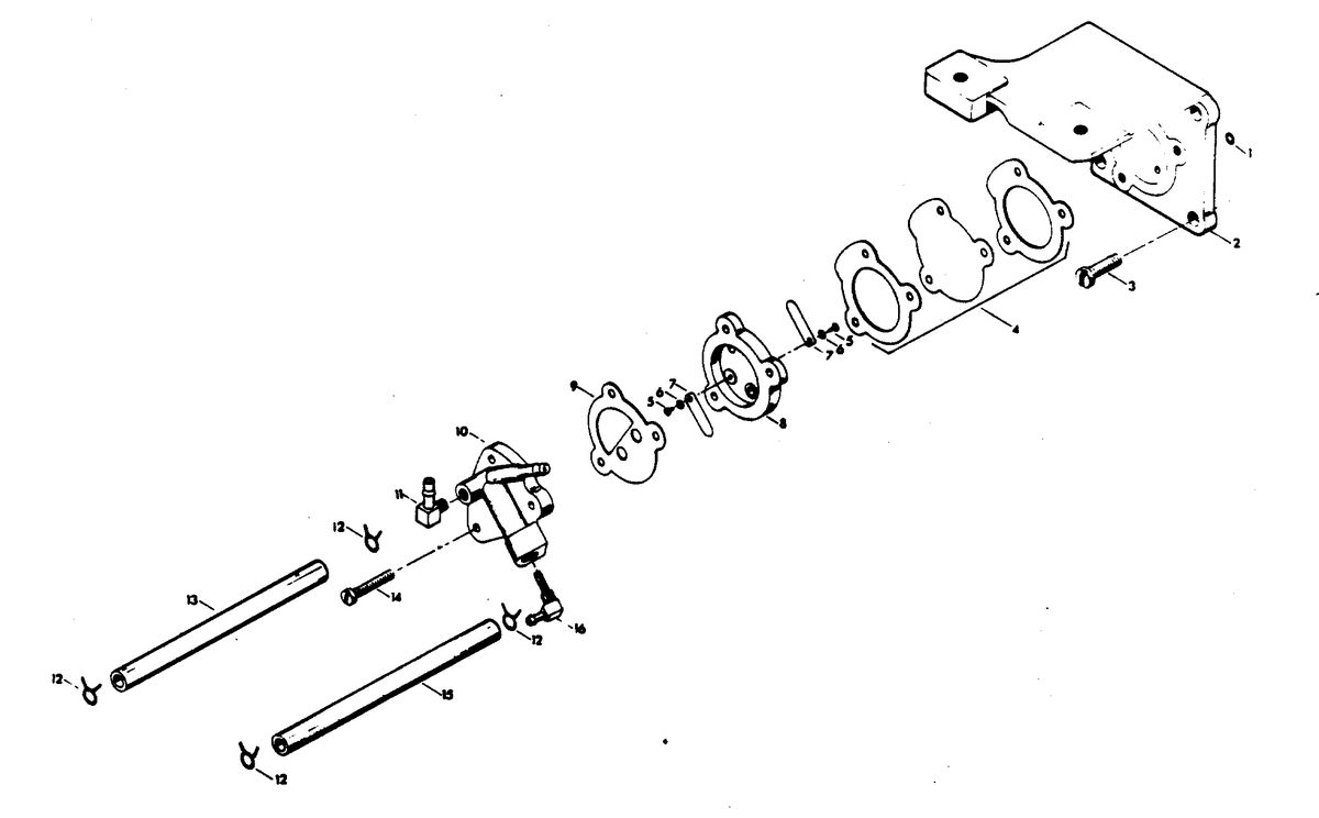 CHRYSLER 9.9 H.P. SAILOR FUEL PUMP