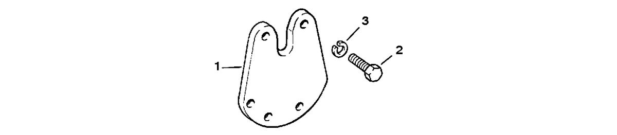 RACE STERNDRIVE 500 H.P. 8.2L (502 CI) ENGINE EXHAUST PLATE