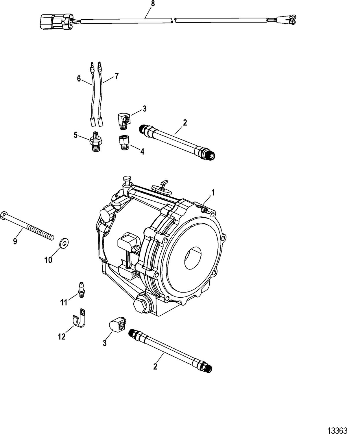 RACE STERNDRIVE 600 SCI Transmission(Six Drive)