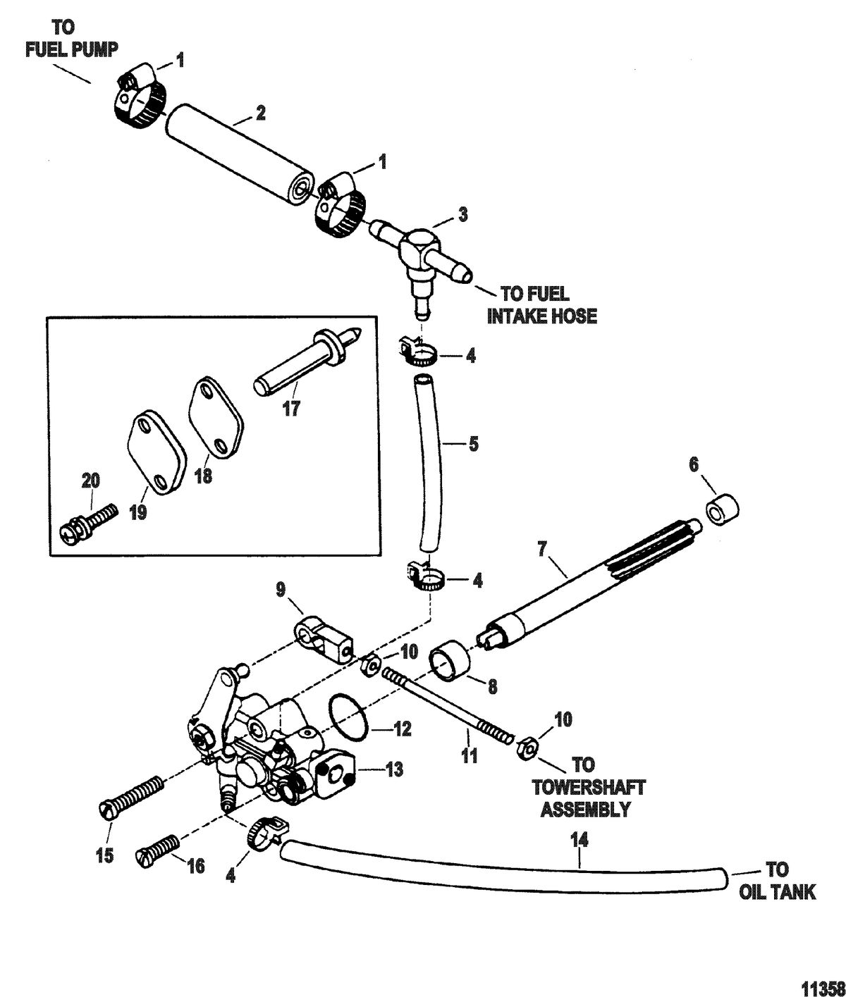 SPORTJET SPORT JET 90 Oil Injection Pump