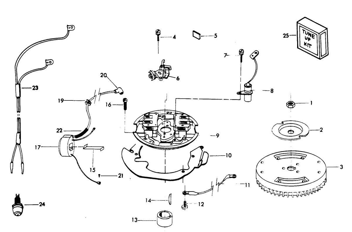 CHRYSLER 12 H.P. MAGNETO (MANUAL START MODELS)