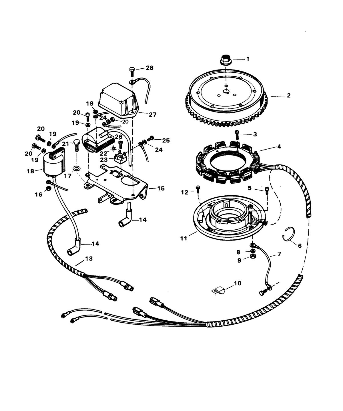 CHRYSLER 20 HP ALTERNATOR