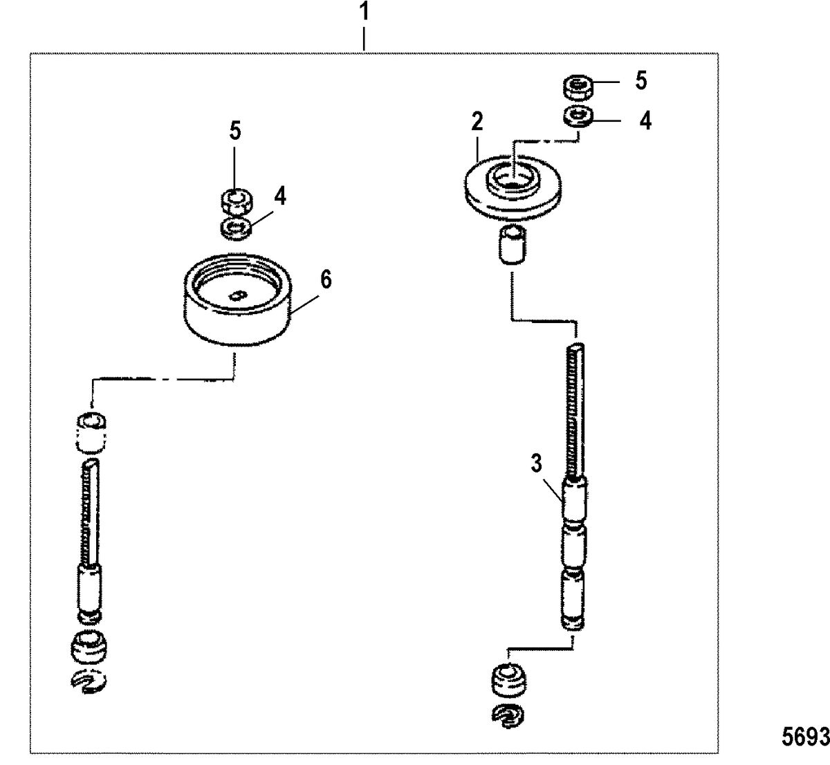 MERCURY/MARINER 6/8 HP INTERNATIONAL Tools
