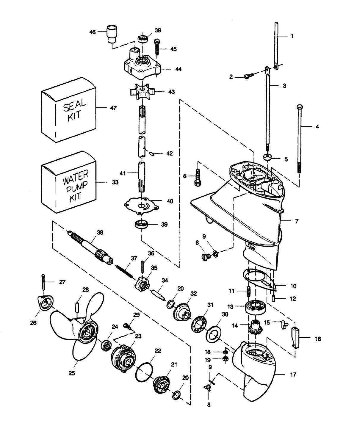 SEARS SEARS GEAR HOUSING