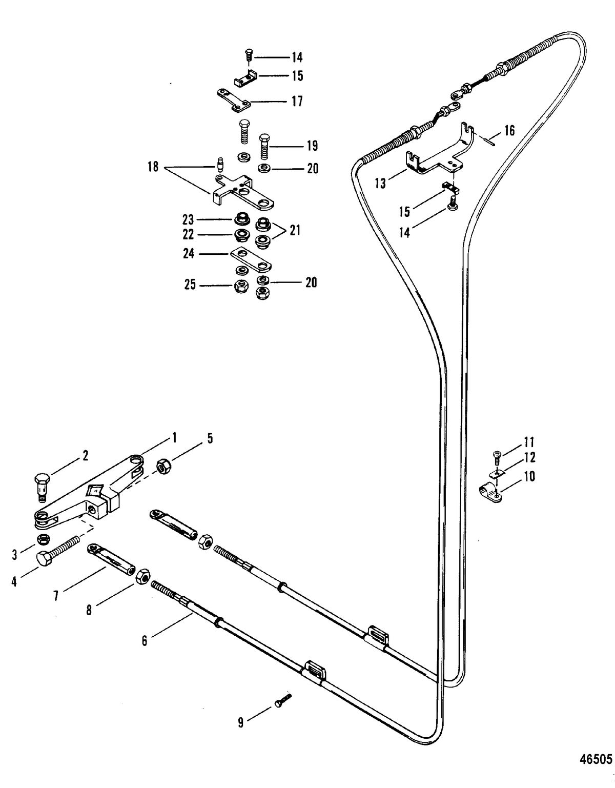 MERCURY 3.4 LITRE HYDRASTEER COMPONENTS