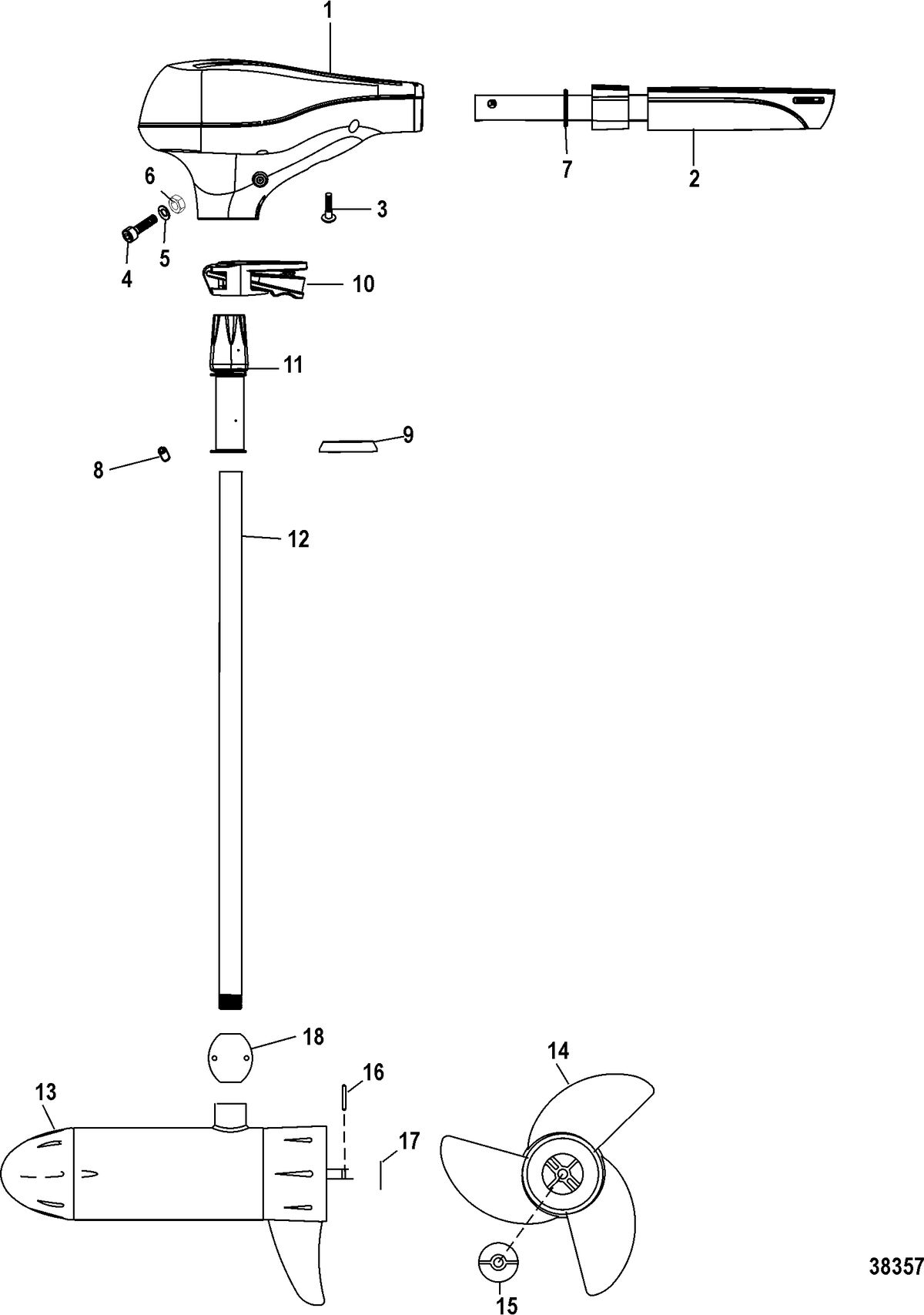 TROLLING MOTOR MOTORGUIDE-VARIMAX SERIES Complete Trolling Motor