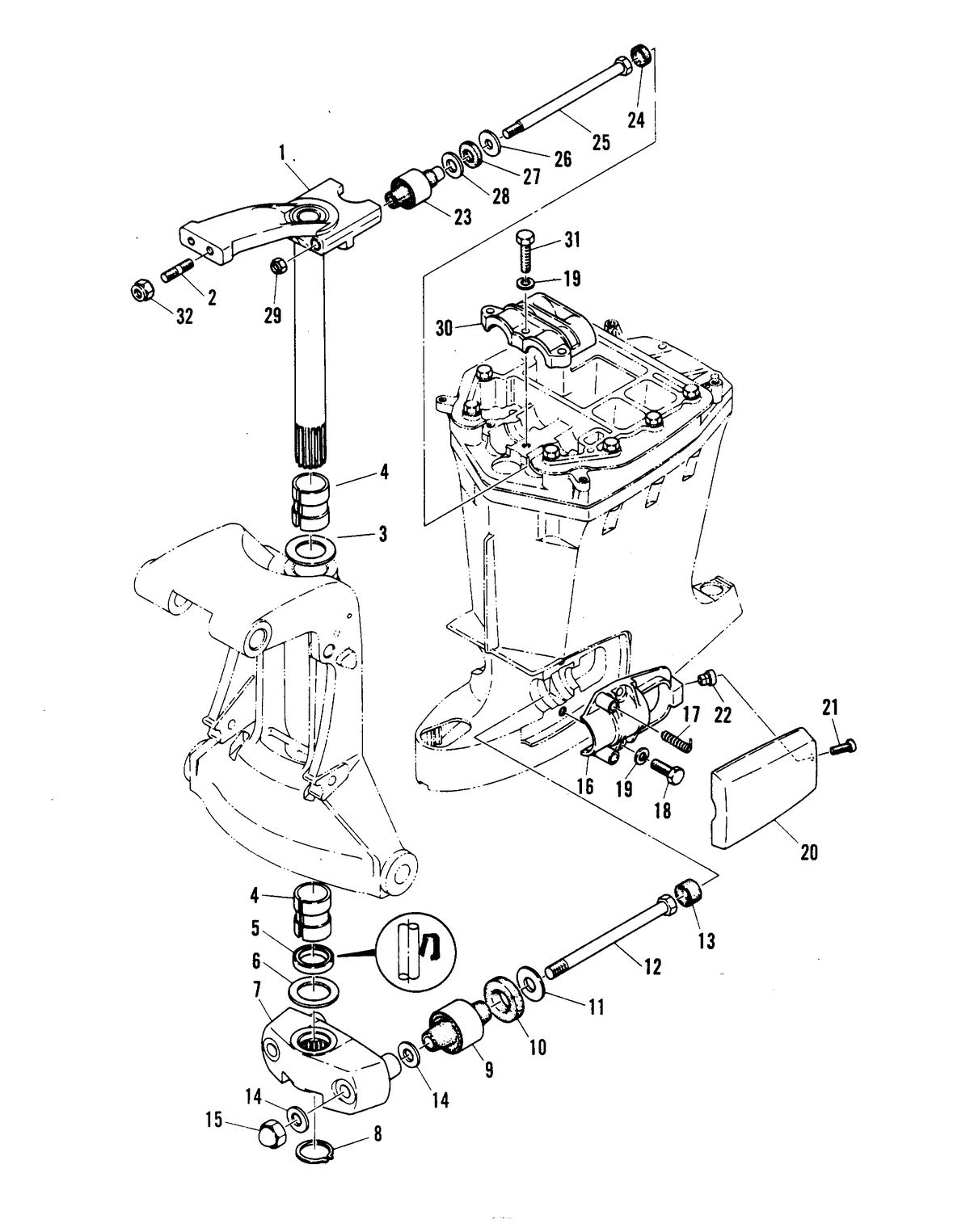 MARINER MARINER W48 MOUNTING SYSTEM