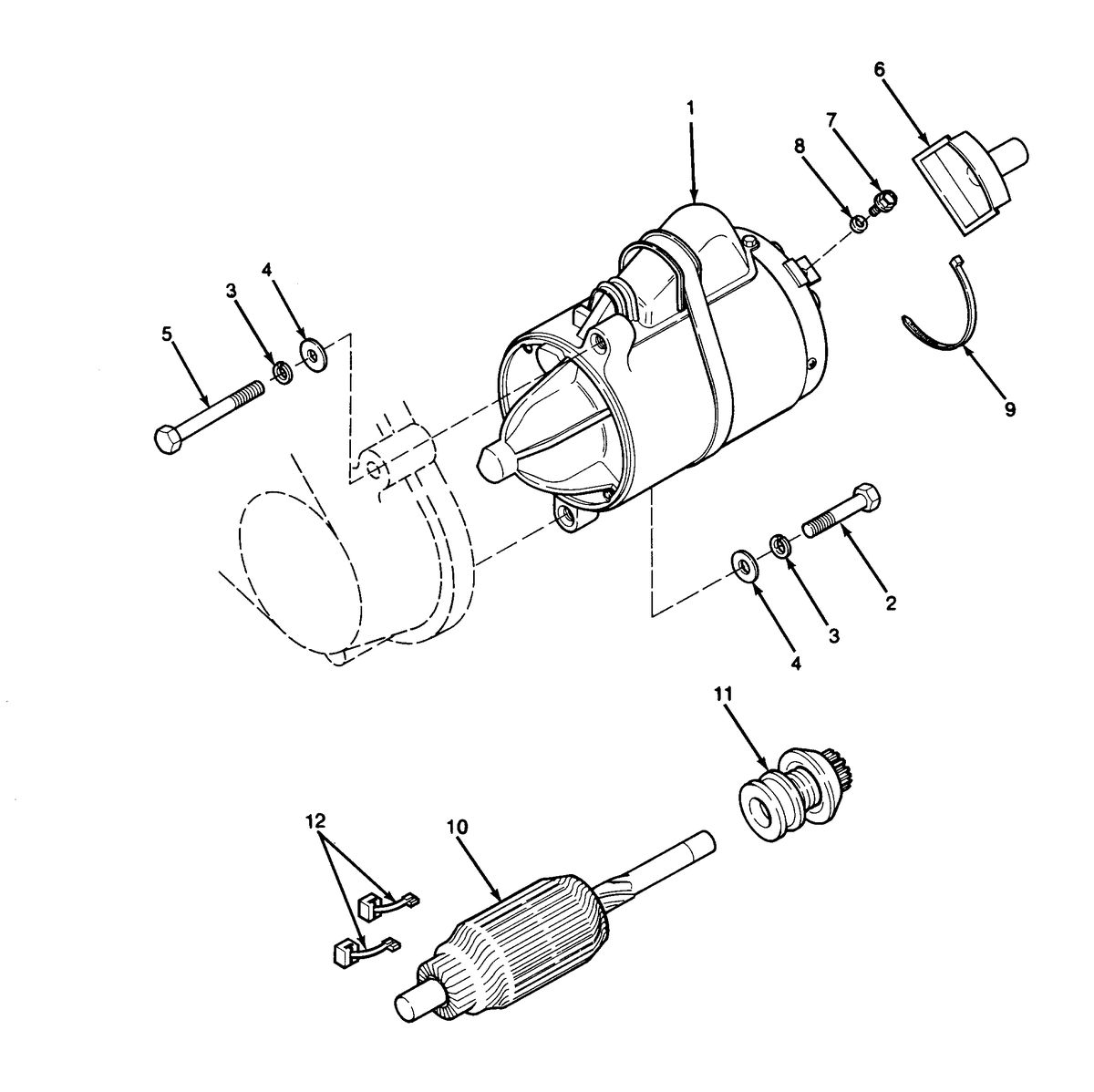 U.S. MARINE US MARINE 460 INBOARDS STARTER