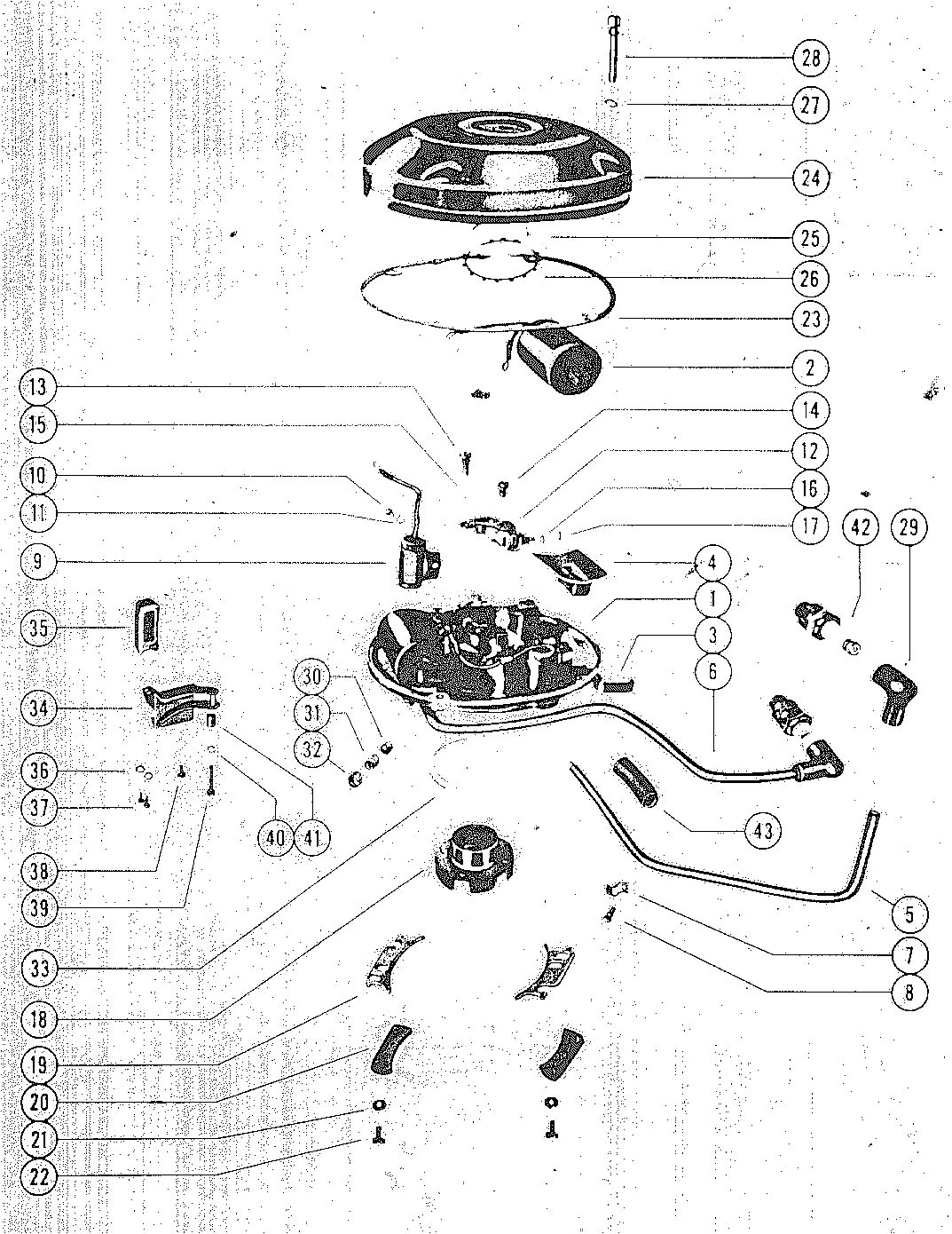 MARK KF3, KF5, MARK5 MAGNETO ASSEMBLY, COMPLETE (SCINTILLA)