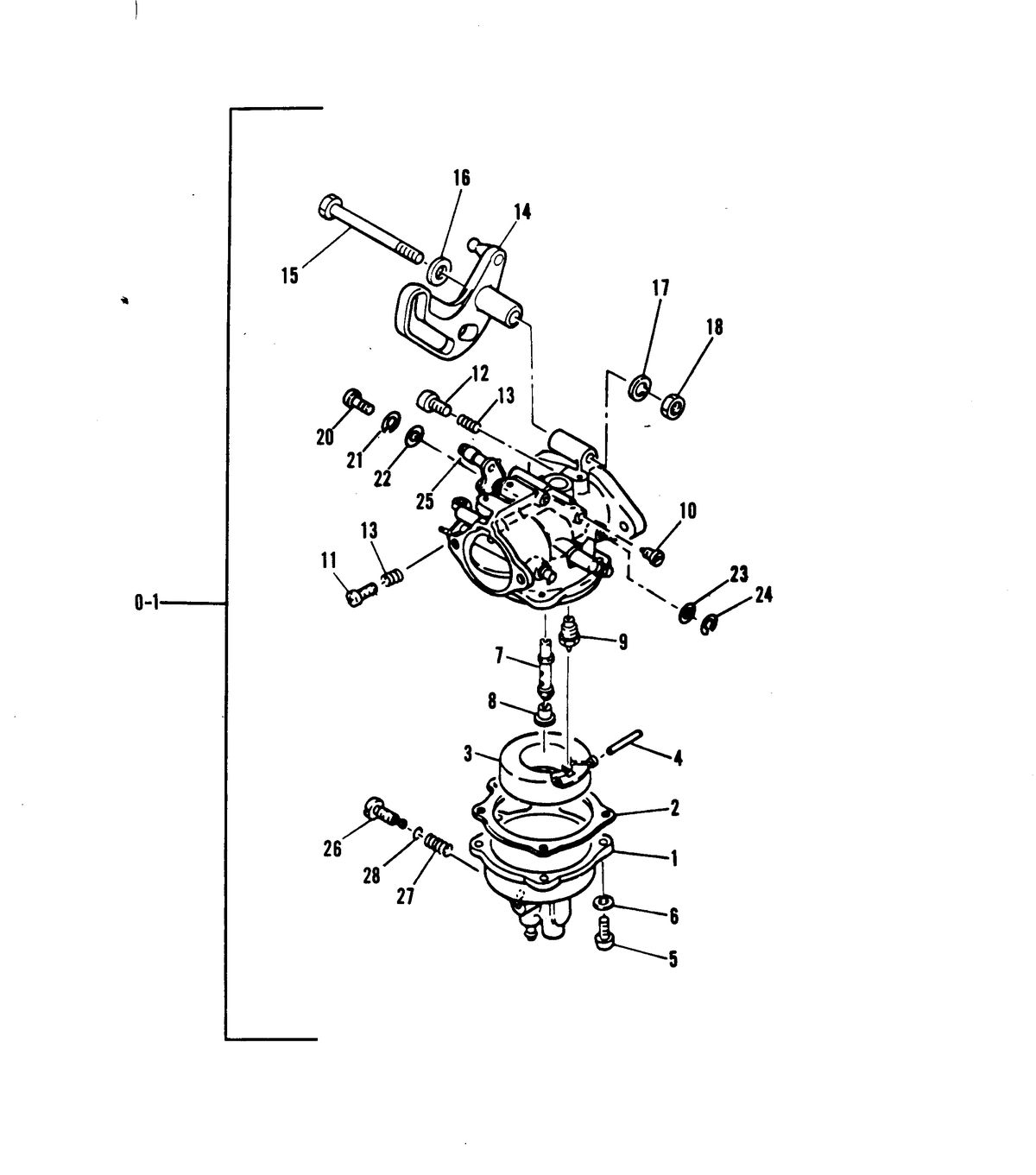 MARINER 30 H.P. W/MARATHON CARBURETOR