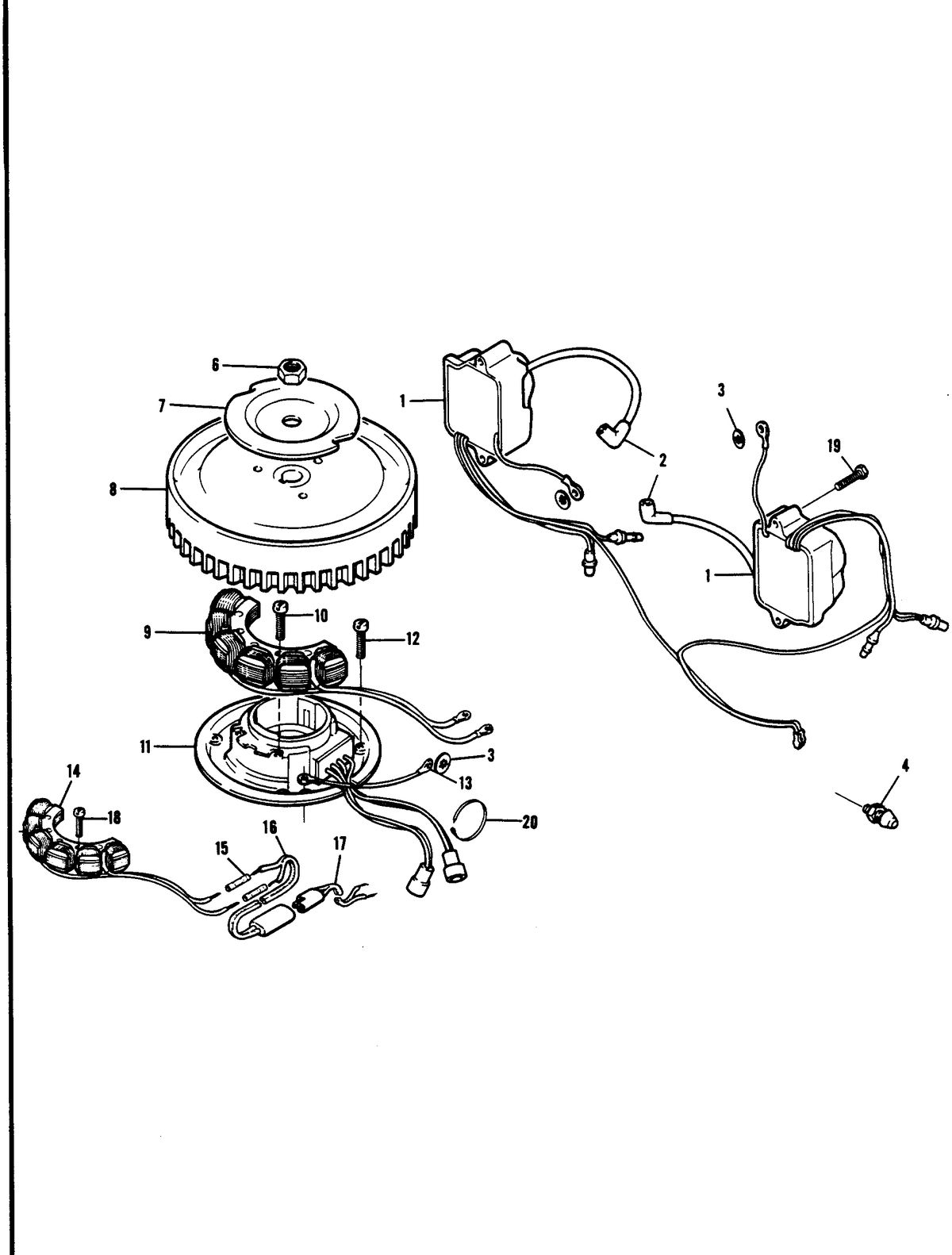 CHRYSLER 6 H.P. ELECTRICAL COMPONENTS