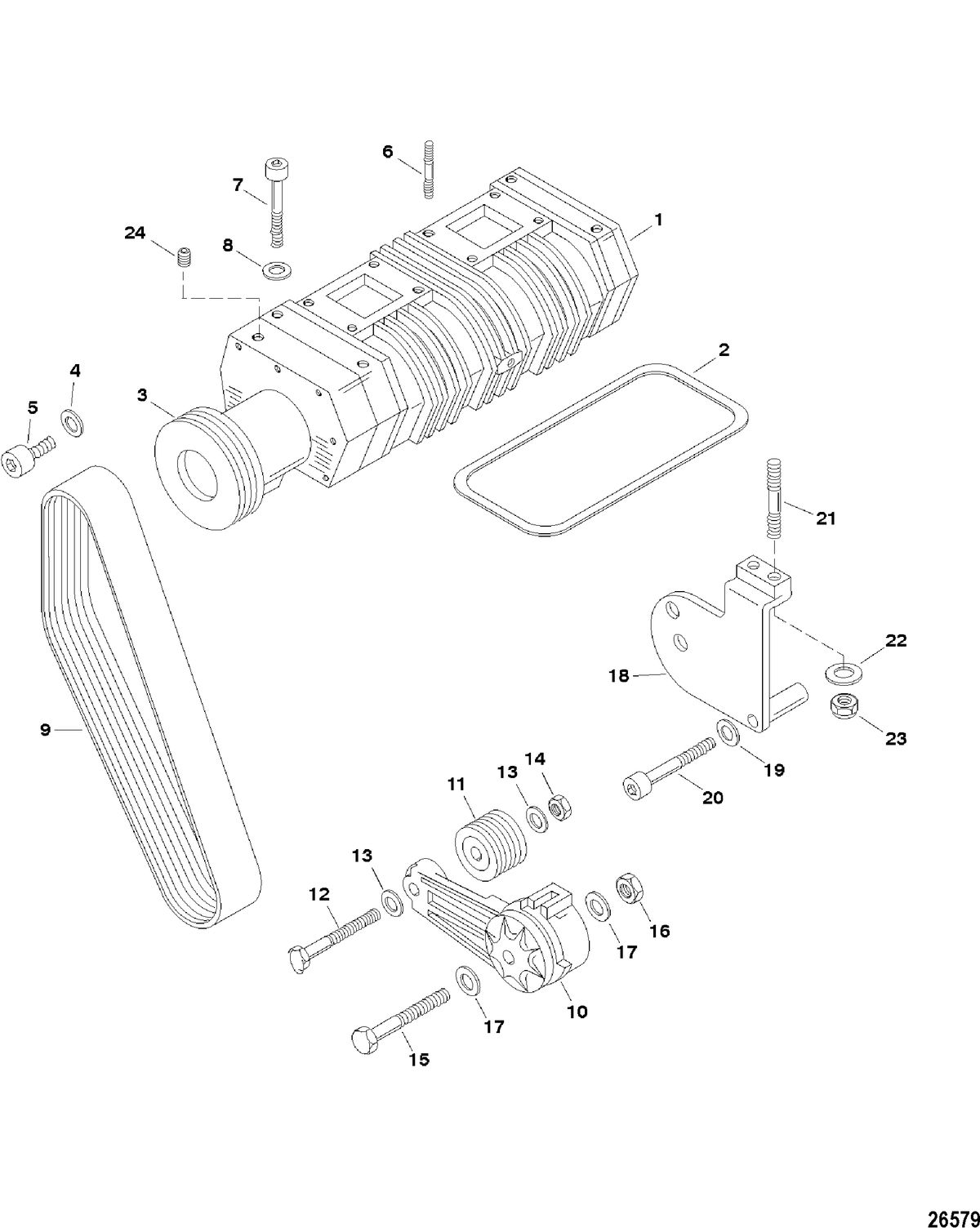 RACE STERNDRIVE 600 SC BOBTAIL Supercharger