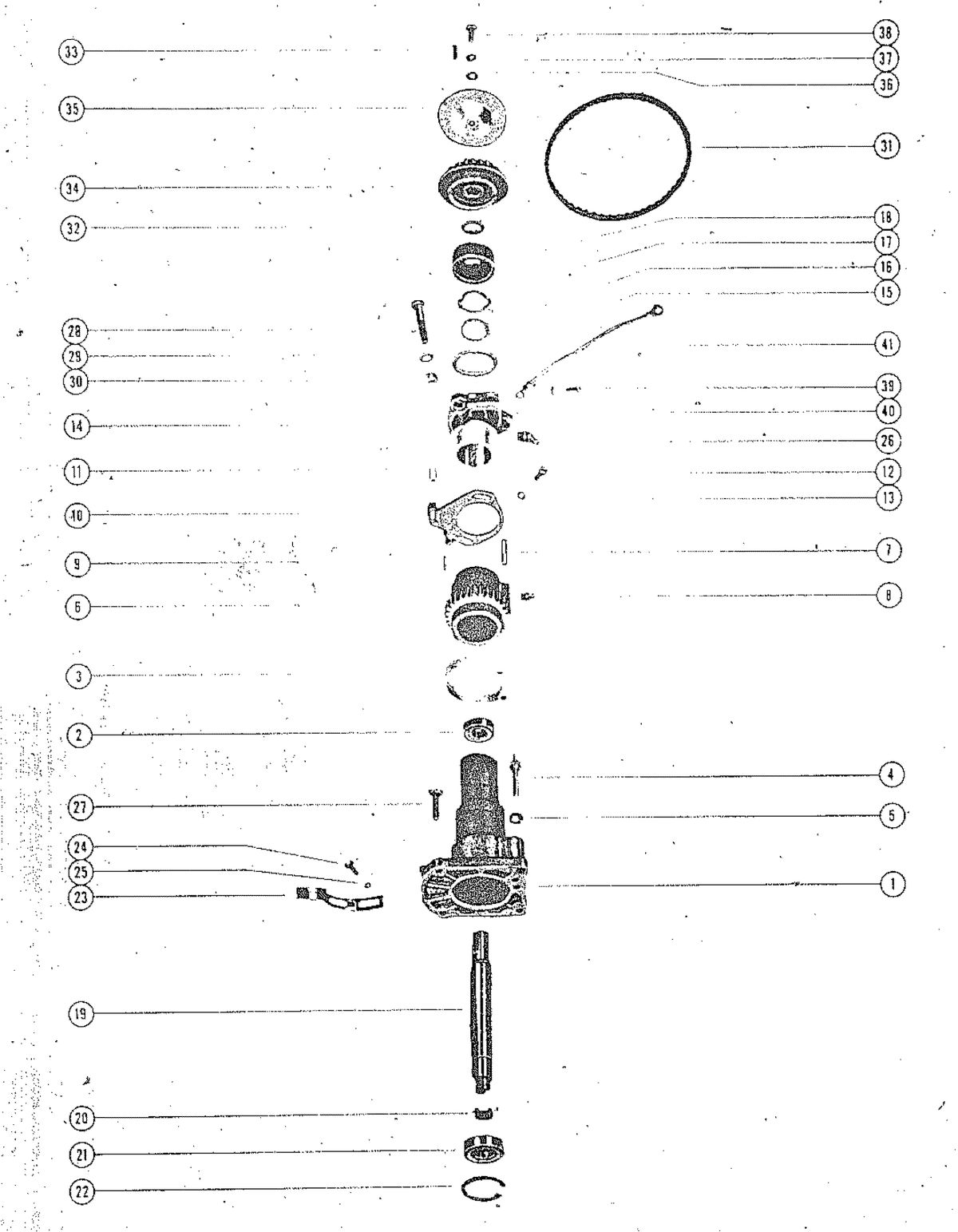 MARK MARK 78, MARK 75A, MARK 78A DISTRIBUTOR ADAPTOR AND PILOT ASSEMBLY
