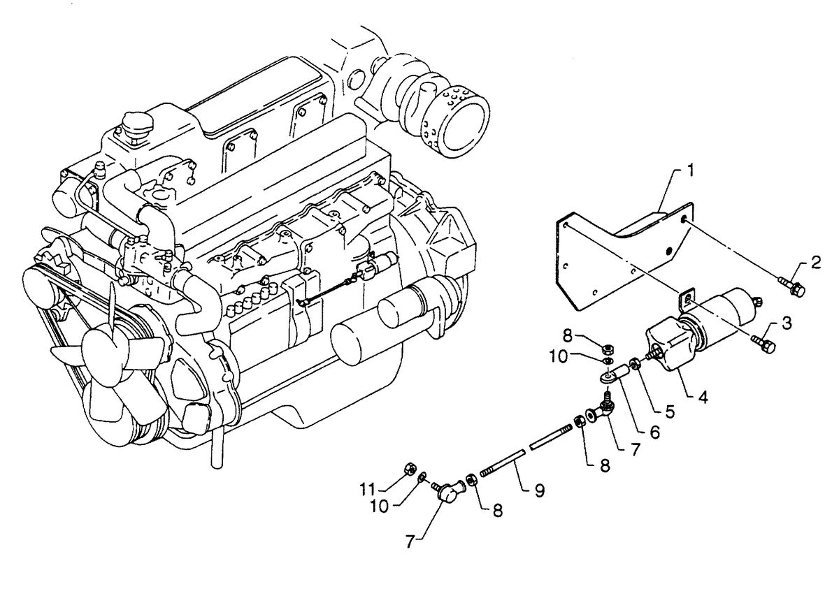 MERCRUISER HINO DIESEL 310 H.P. W06DTA-EAEB ENGINE CONTROL SYSTEM