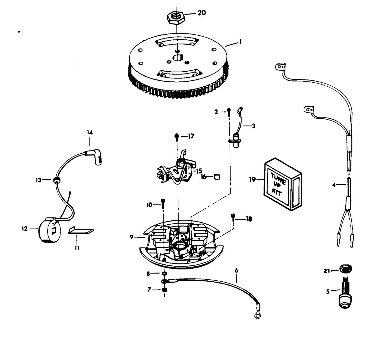 CHRYSLER 25 H.P. 252H3G 252B3G MAGNETO