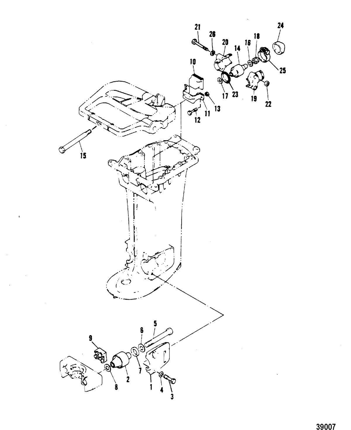 MARINER 40 HP MOUNTING SYSTEM
