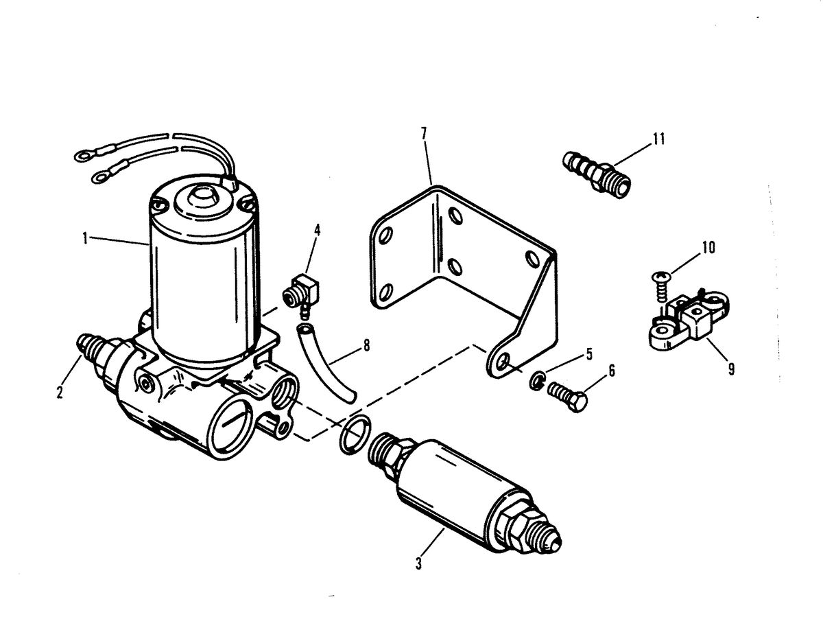RACE OUTBOARD 2.5L EFI 2.5L EFI OFFSHORE FUEL PUMP