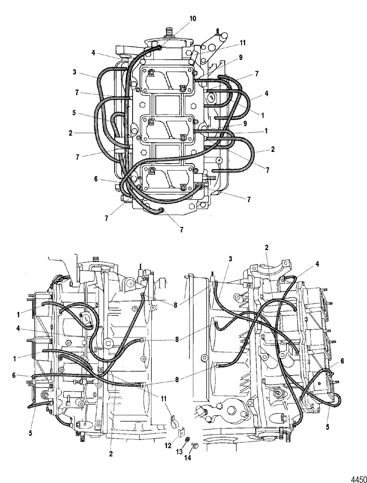 SPORTJET 210 CARB M2 JET DRIVE Oil Bleed System