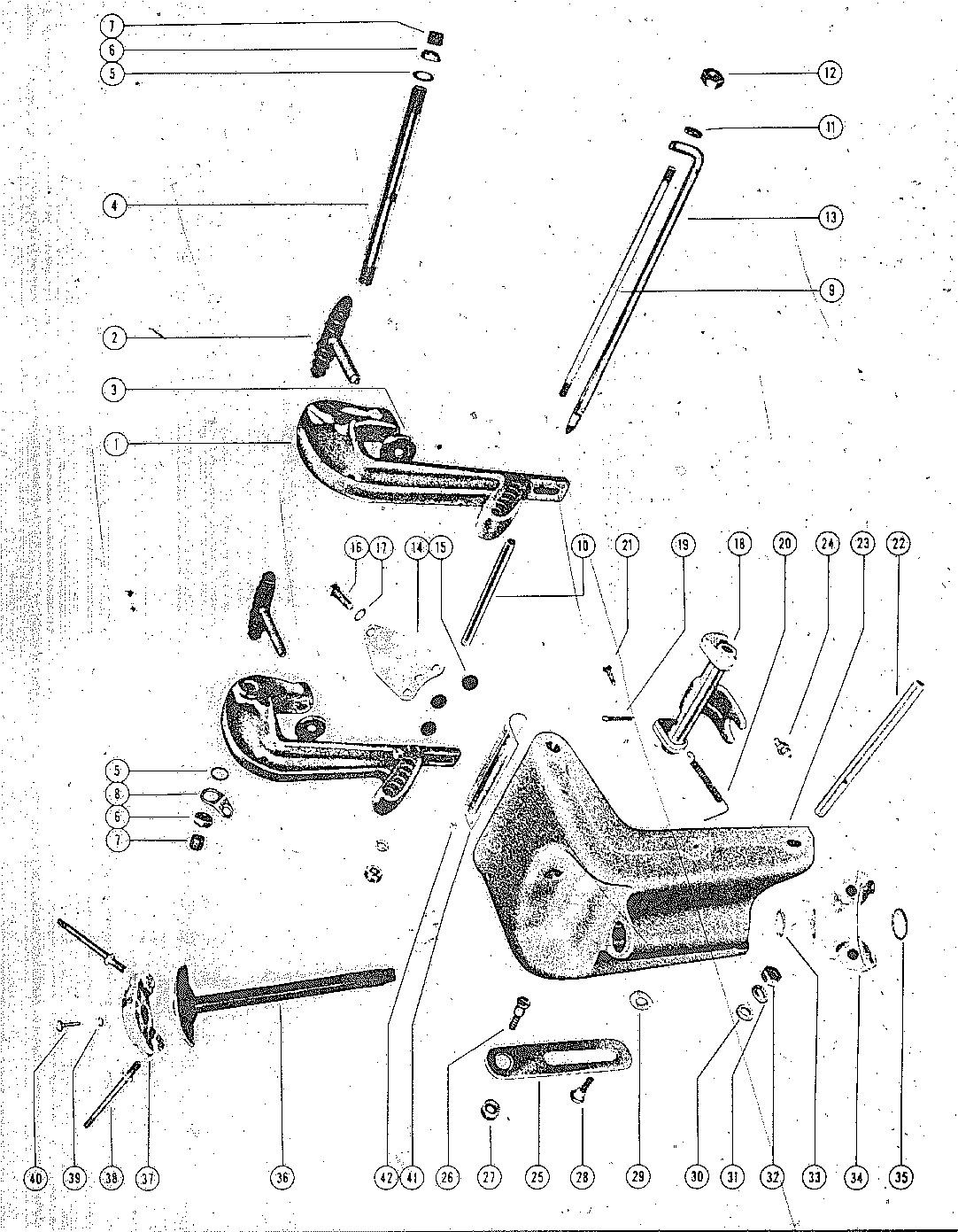 MARK MARK 55 CLAMP AND SWIVEL BRACKET(MK55-1, 55E-1, 55-2, 55-3, 55E-3...