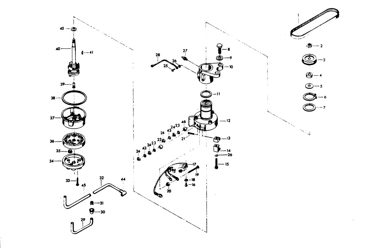 CHRYSLER 75 H.P. DISTRIBUTOR